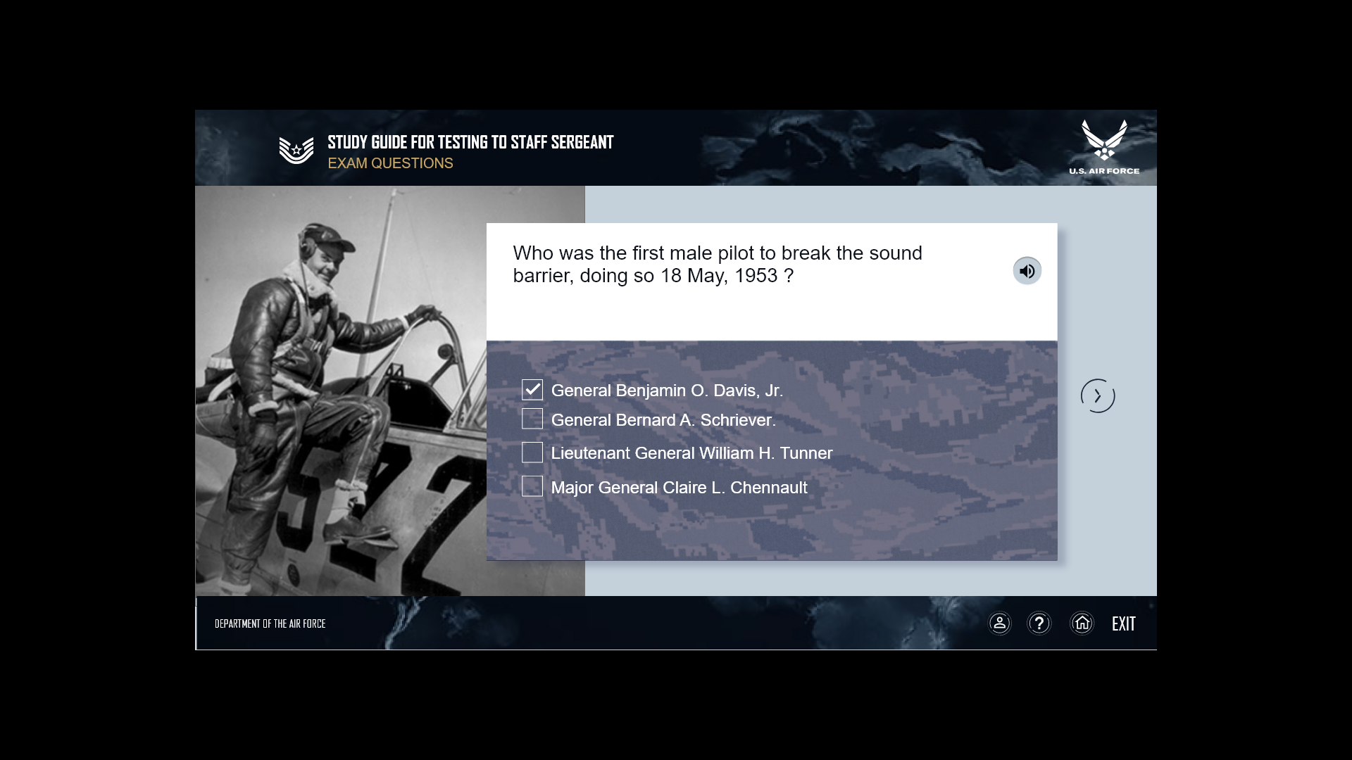 Test screen